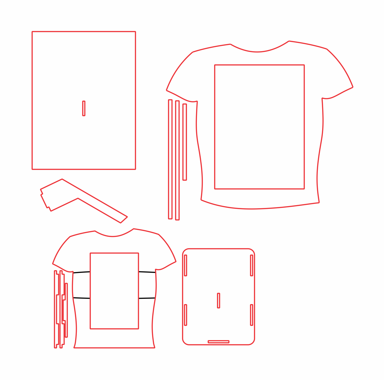 portarretrato de playera