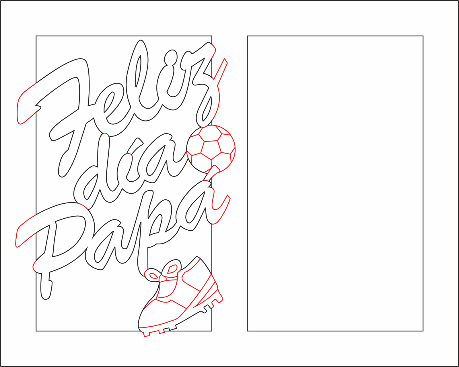 portarretrato feliz día papá