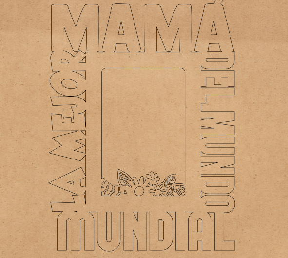 portarretrato la mejor mamá del mundo mundial