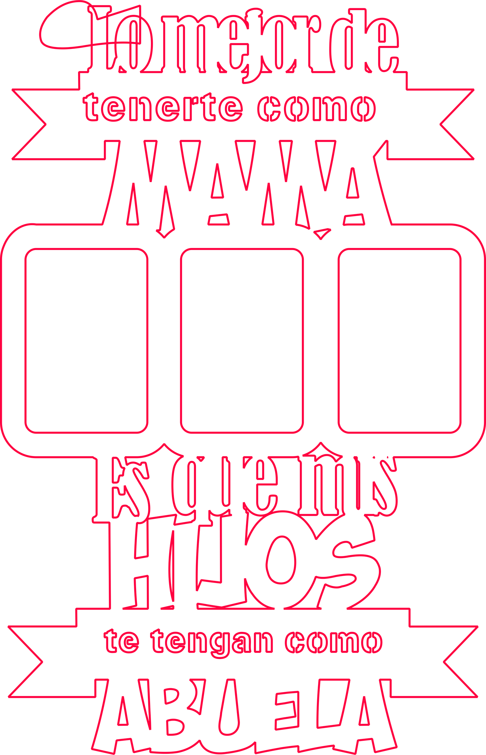 portarretrato mamá y abuela