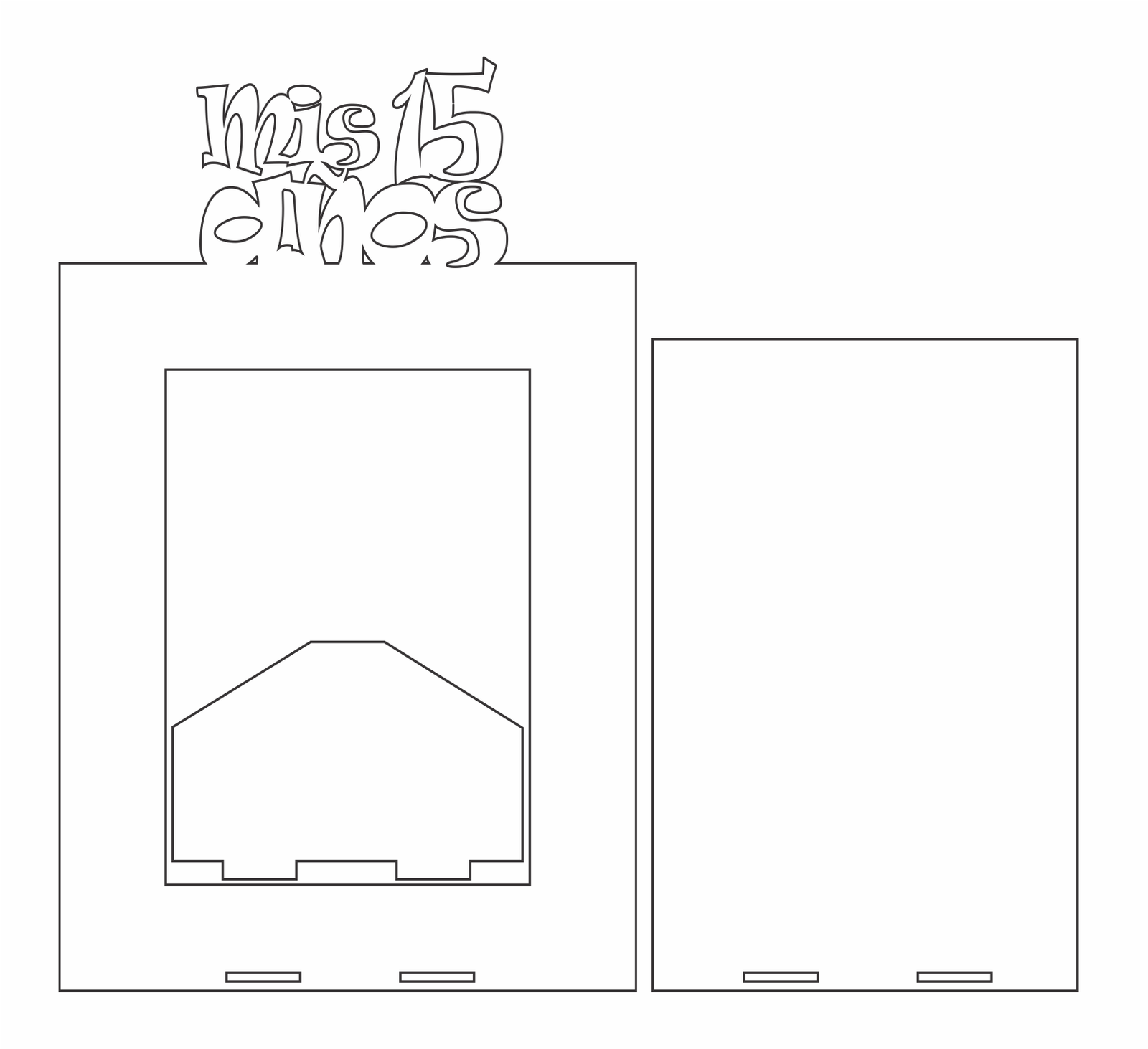 portarretrato mis 15 años 2