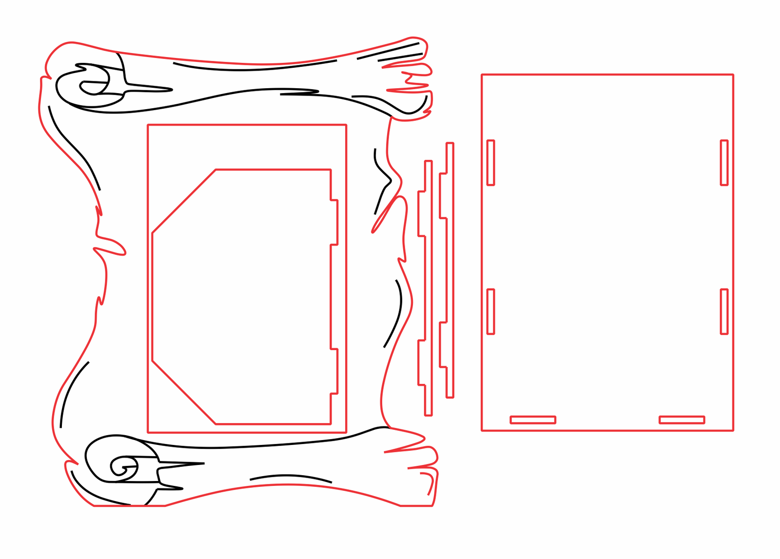 portarretrato papiro