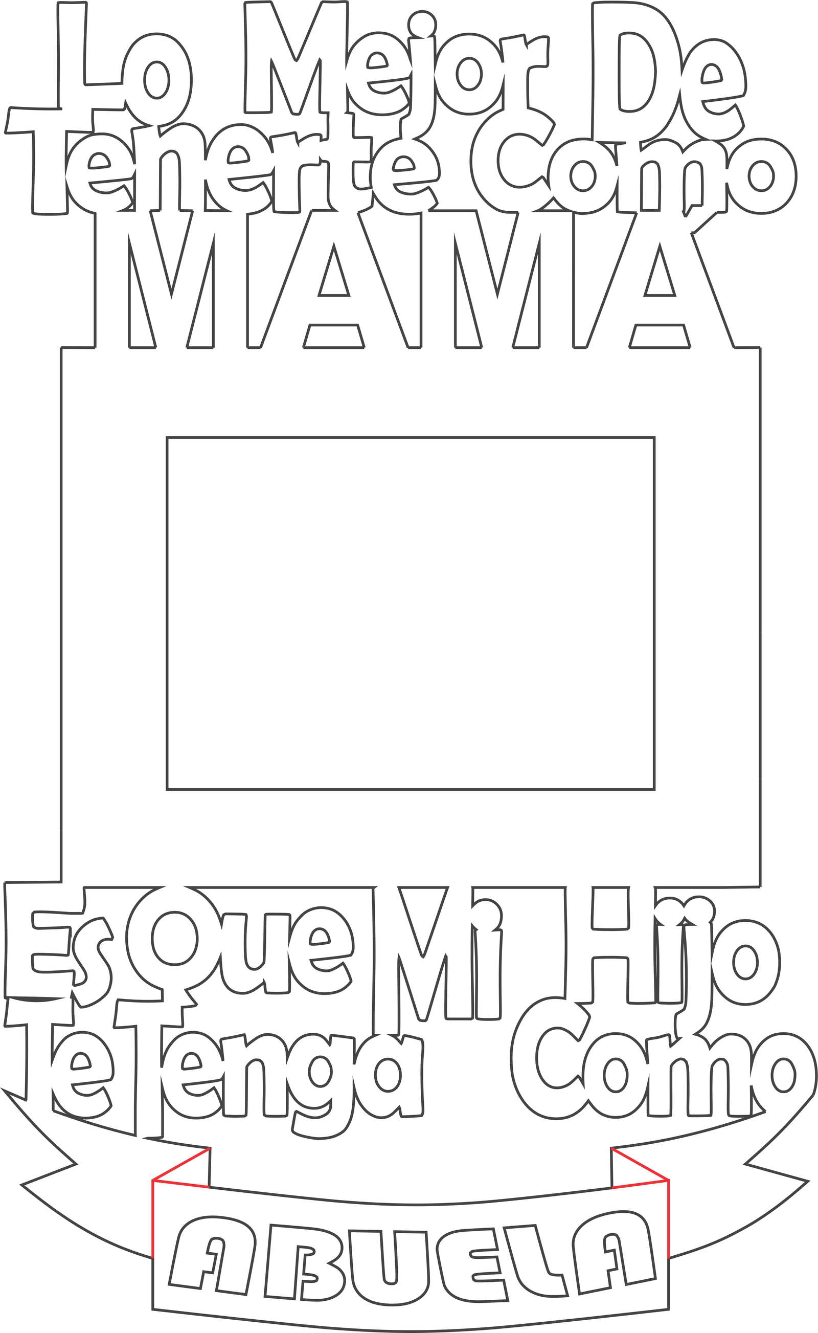 portarretrato para mamá
