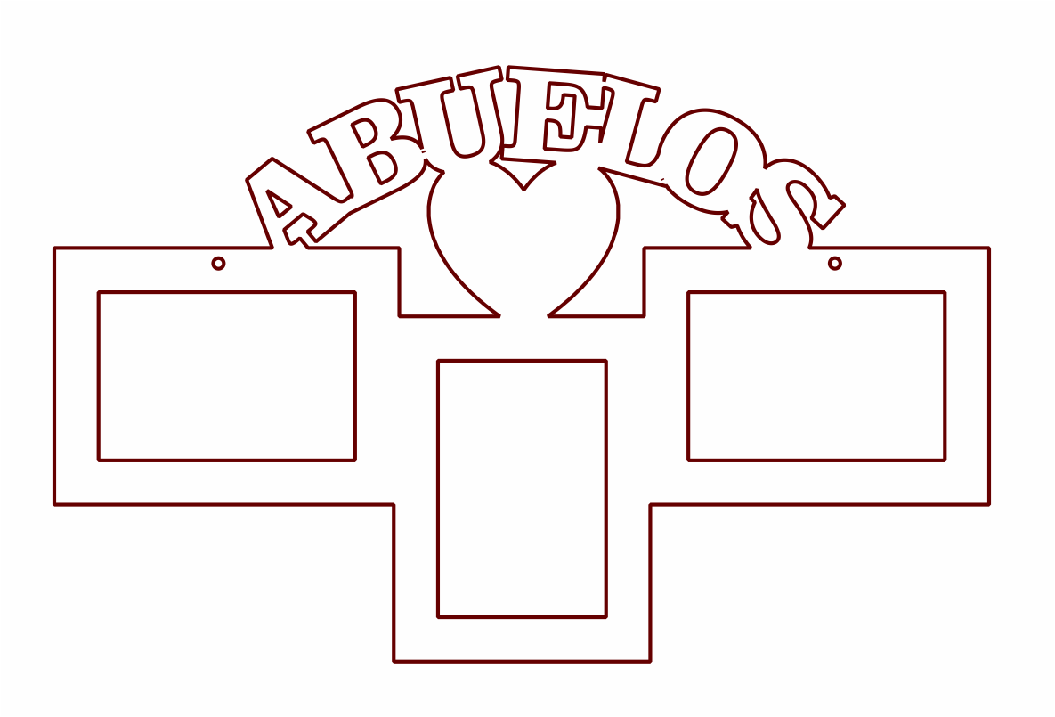 portarretratos abuelos