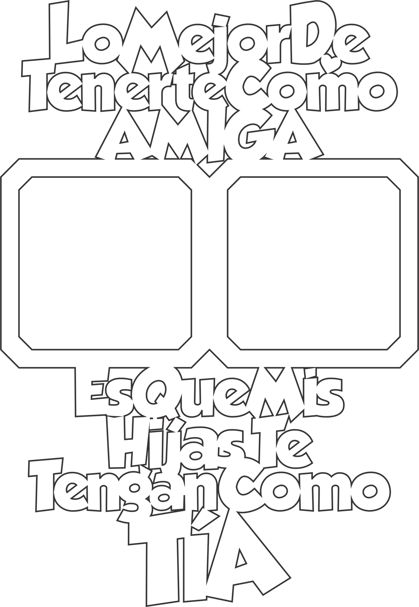 portarretratos amiga tía 2