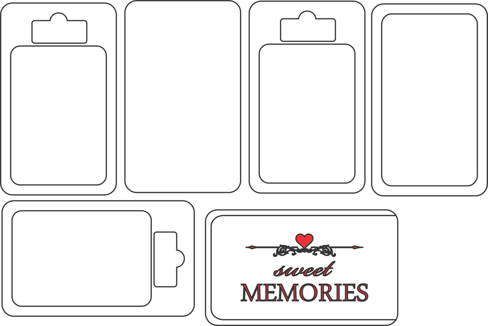 portarretratos sweet memories