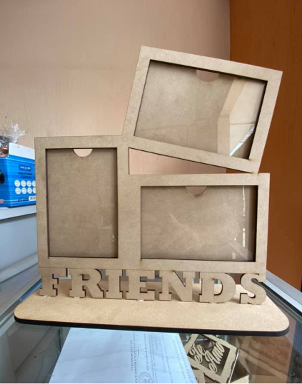 portarretratos triple friends