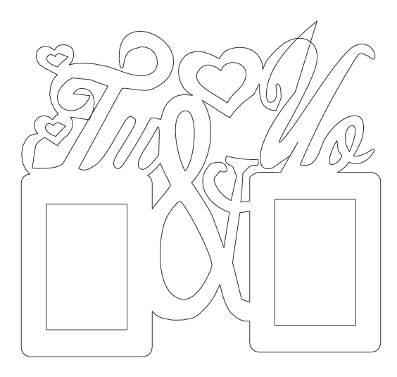 portarretratos tú y yo