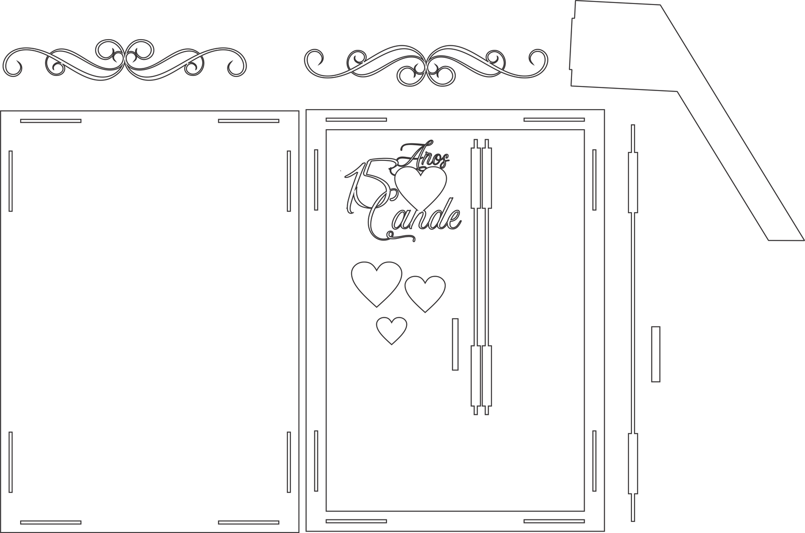 portarretratos xv años