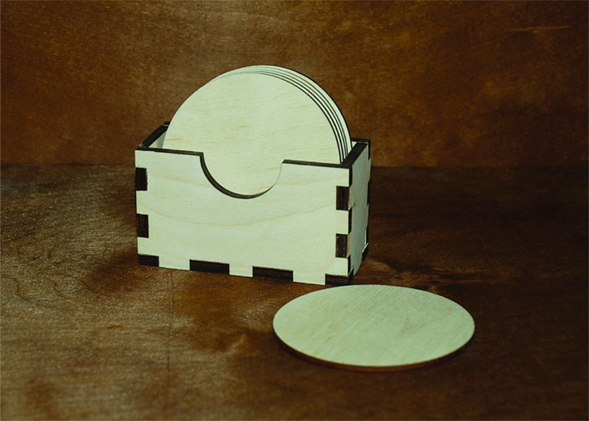 portavasos circulares