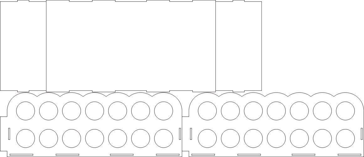 rack para 14 viniles