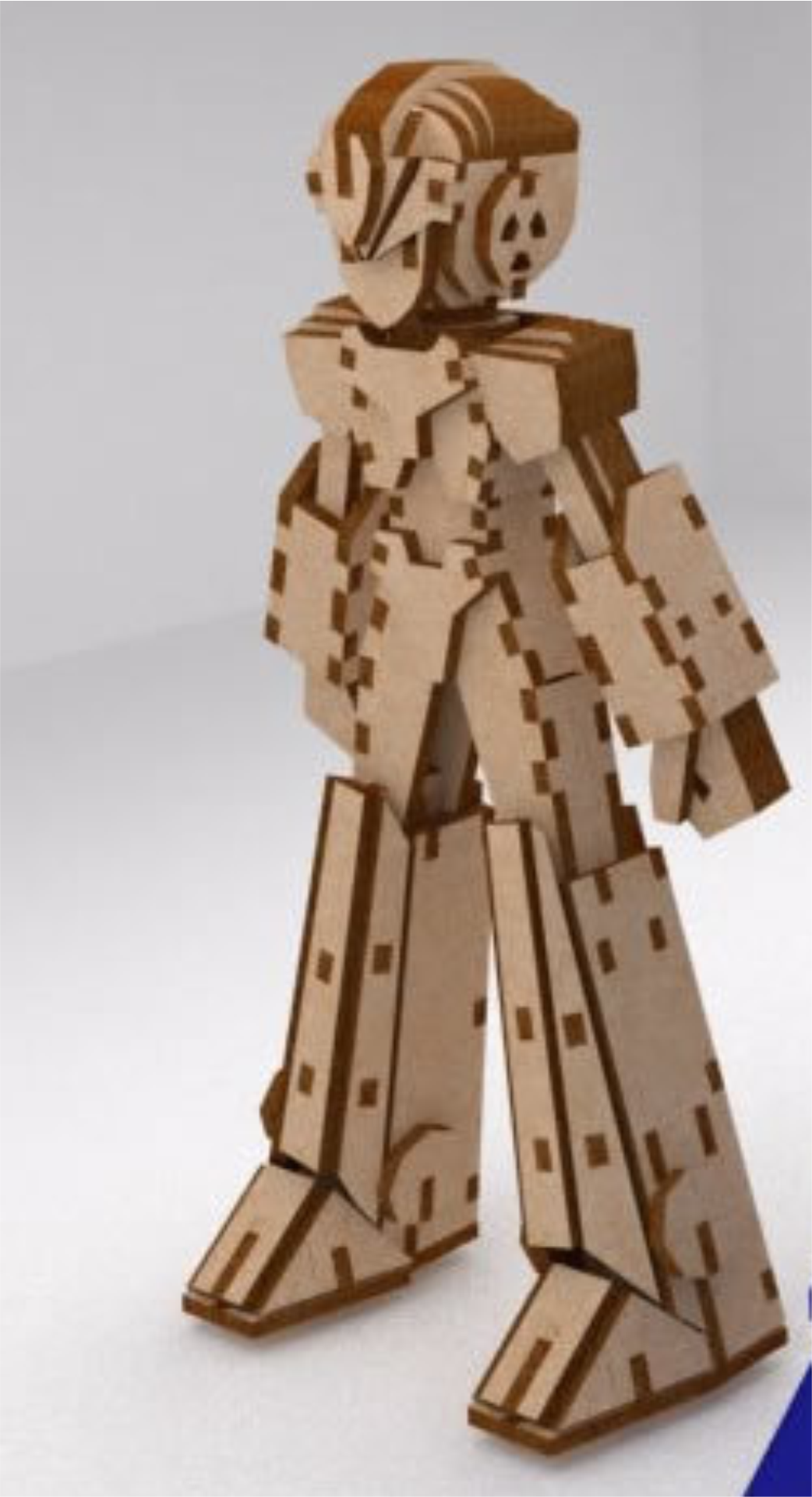 robot tridimensional