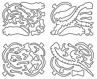 rompecabezas 3d plesiosaurus