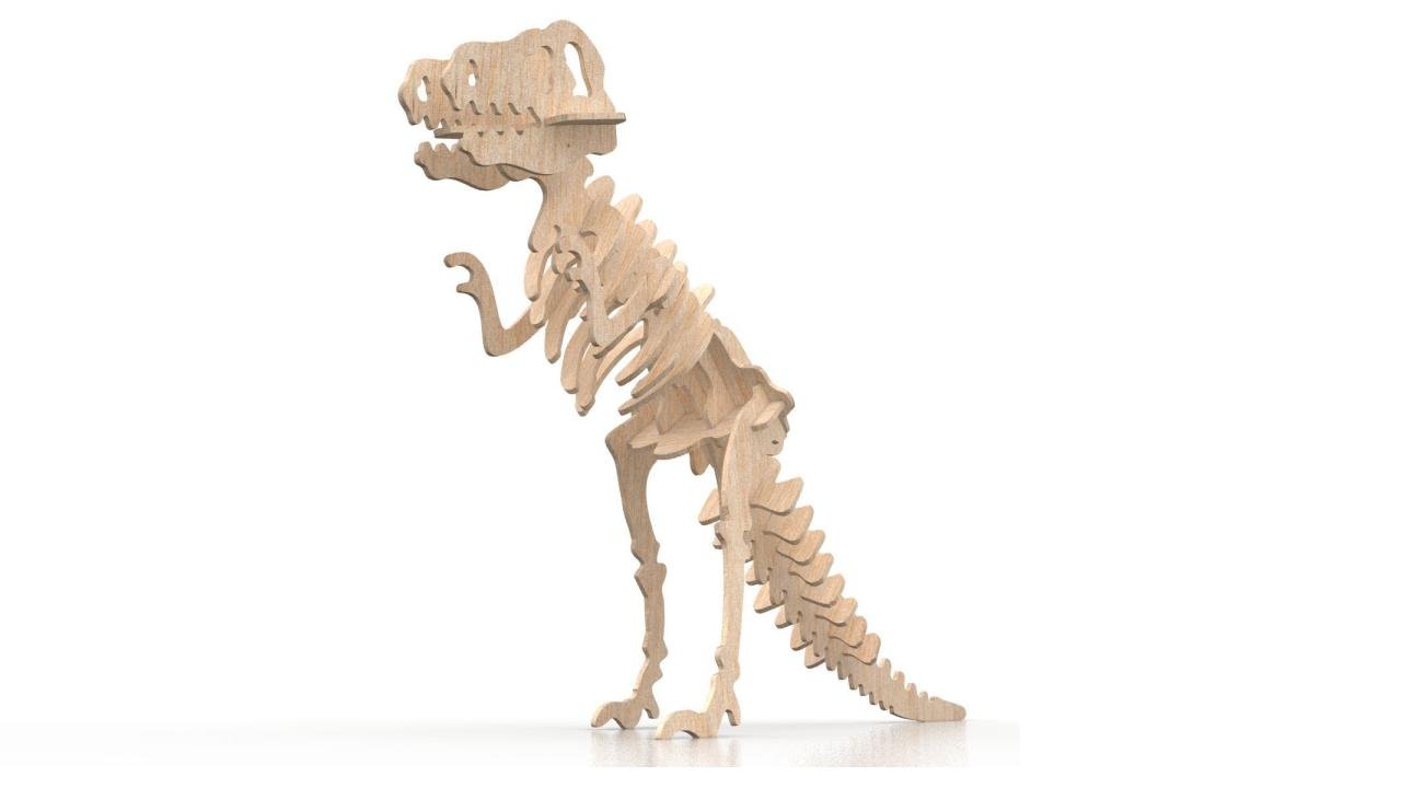 rompecabezas 3d t rex