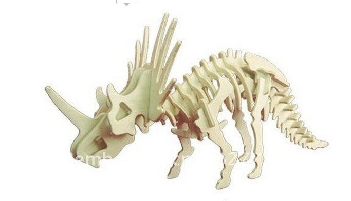 rompecabezas 3d triceratops