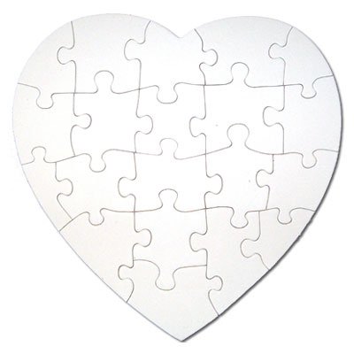 rompecabezas de corazón