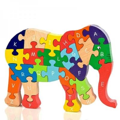 rompecabezas de elefante 8