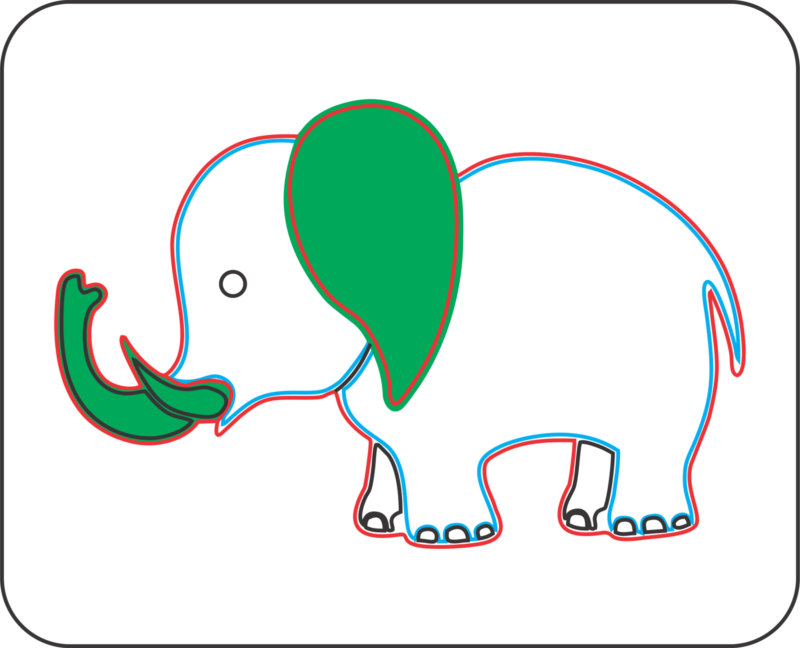 rompecabezas de elefante