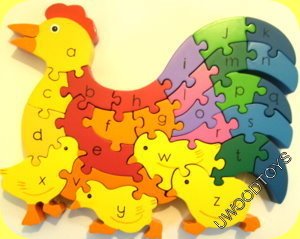 rompecabezas de gallina 1