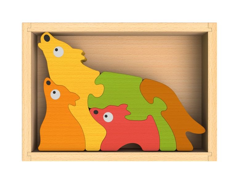 rompecabezas de lobo 2