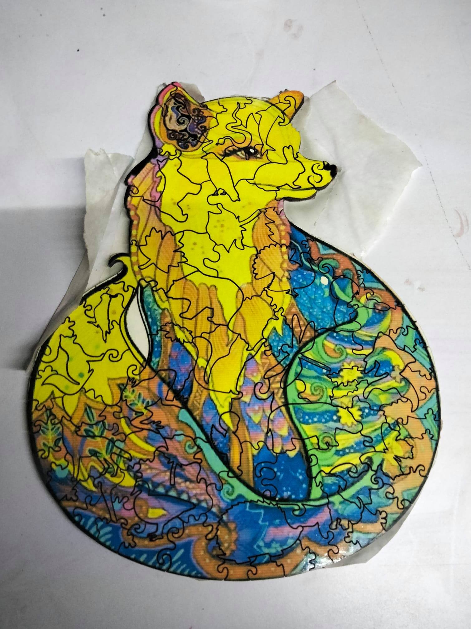 rompecabezas de zorro