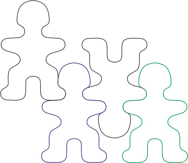 rompecabezas muñecos