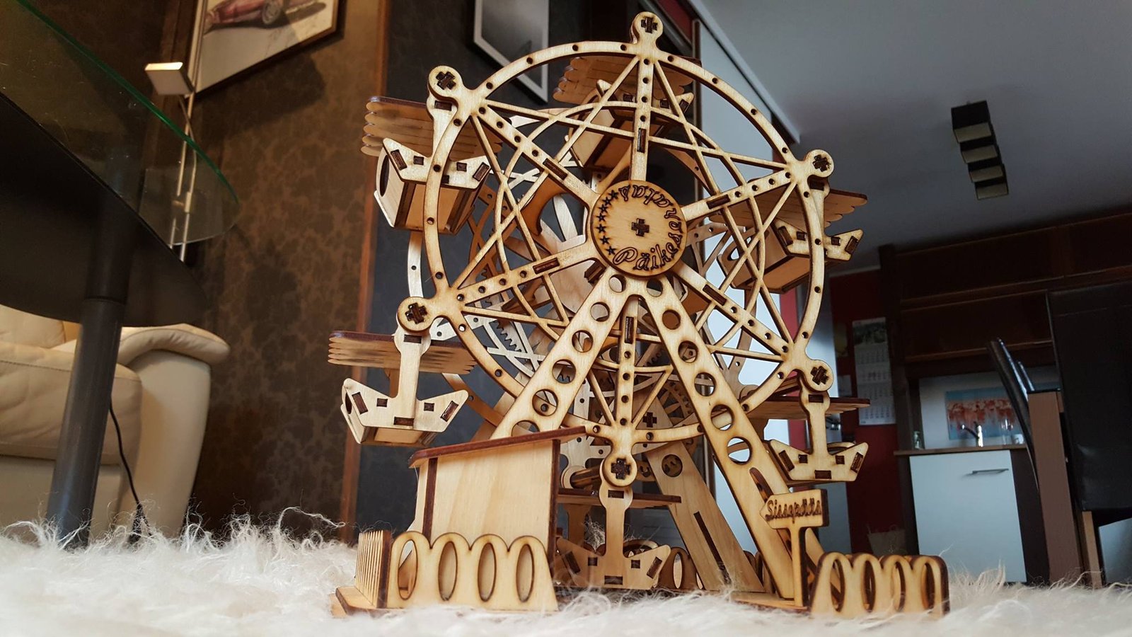 rueda de la fortuna 3d