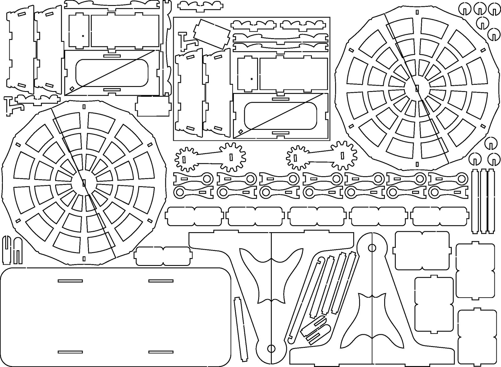 rueda para candy bar