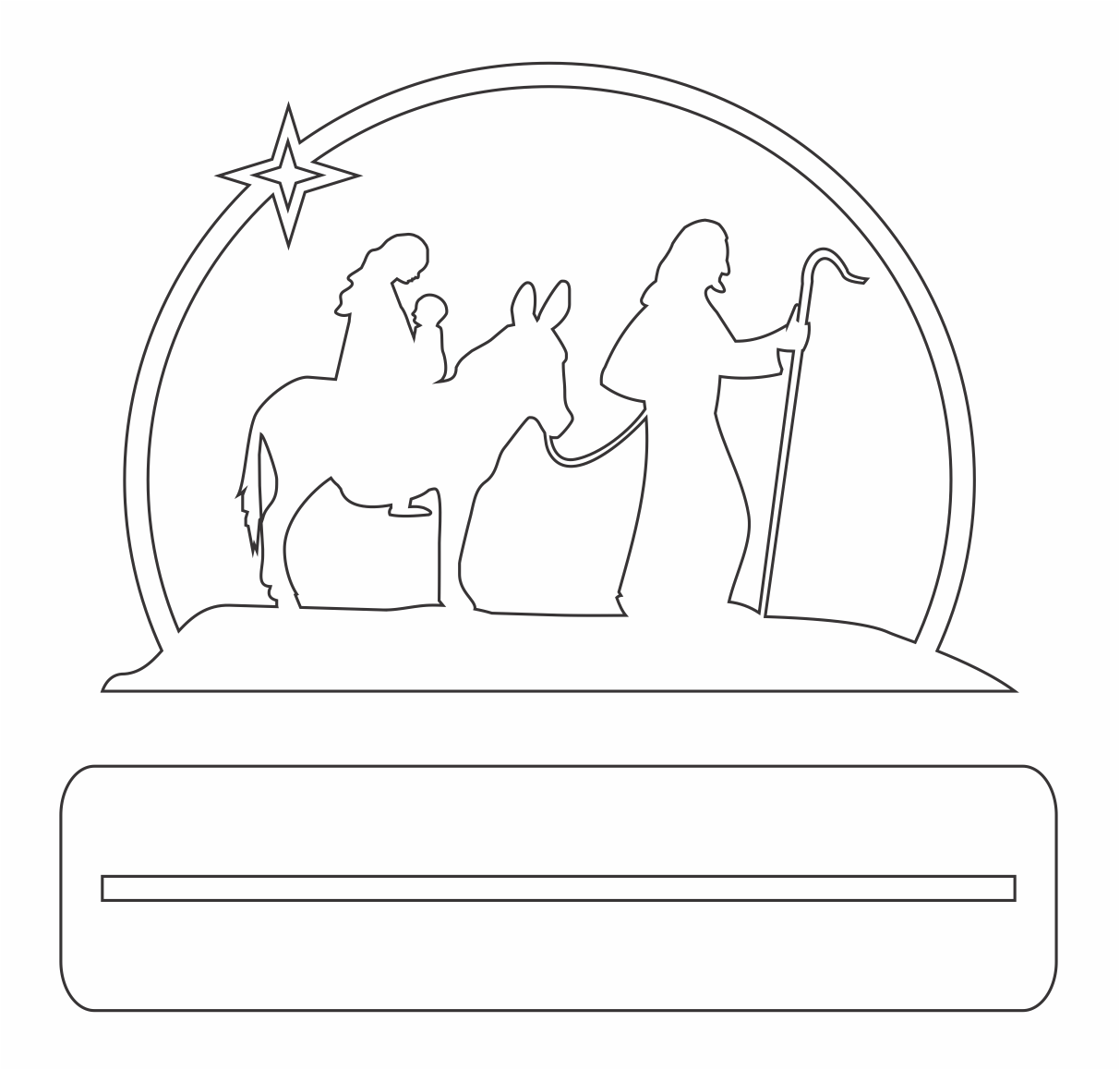 sagrada familia en el desierto