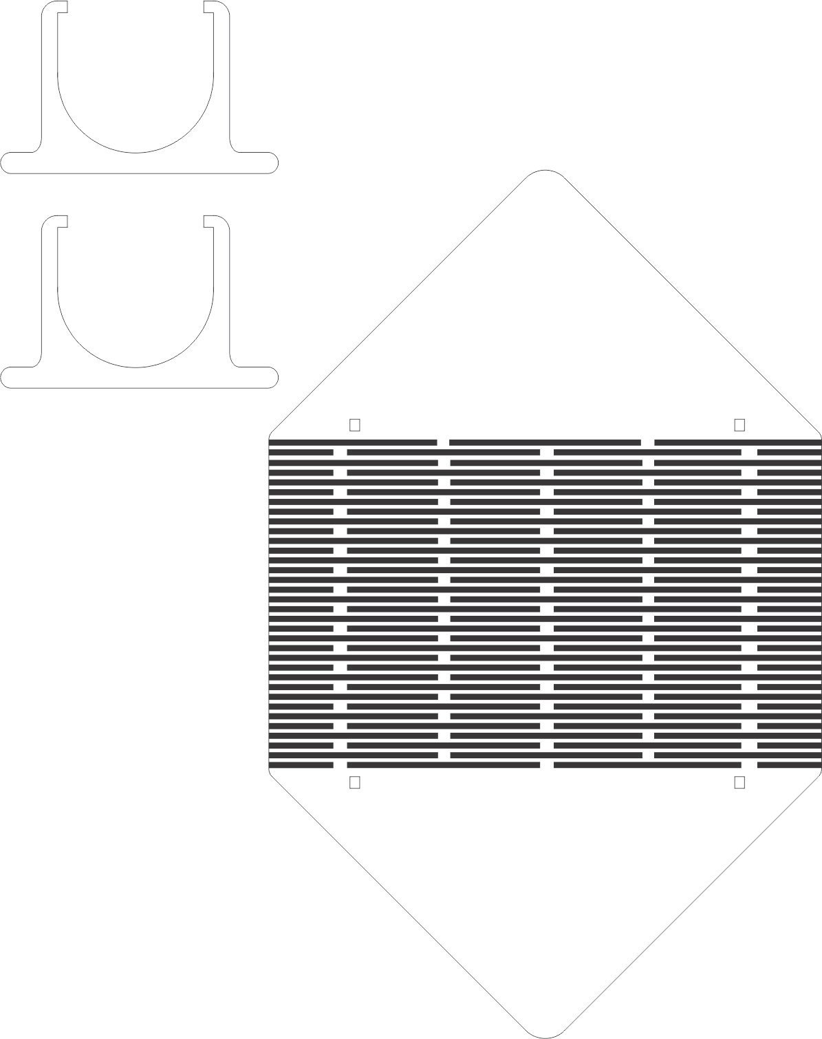 servilletero de bisagra viva