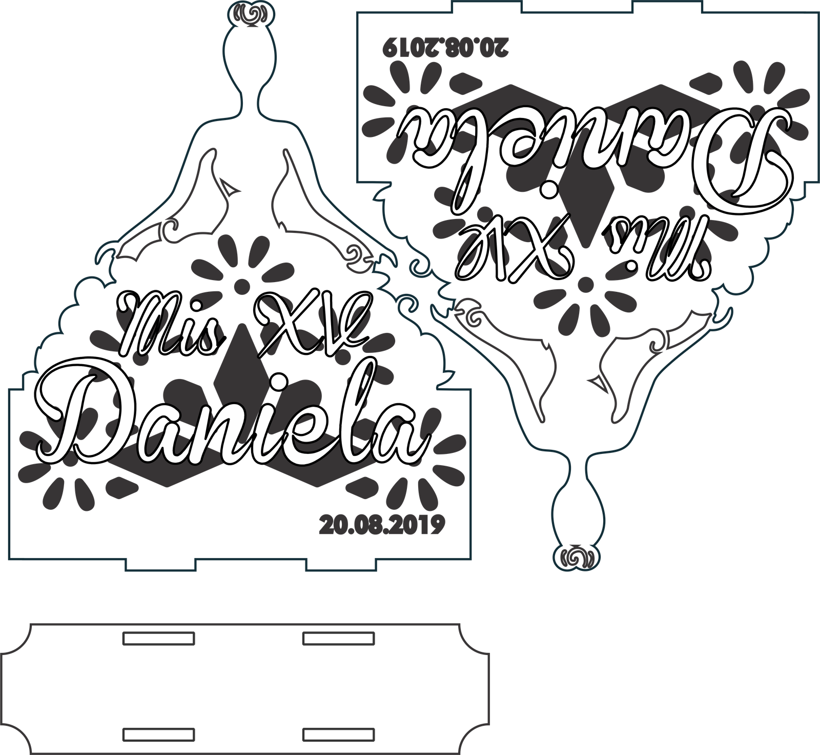 servilletero xv años