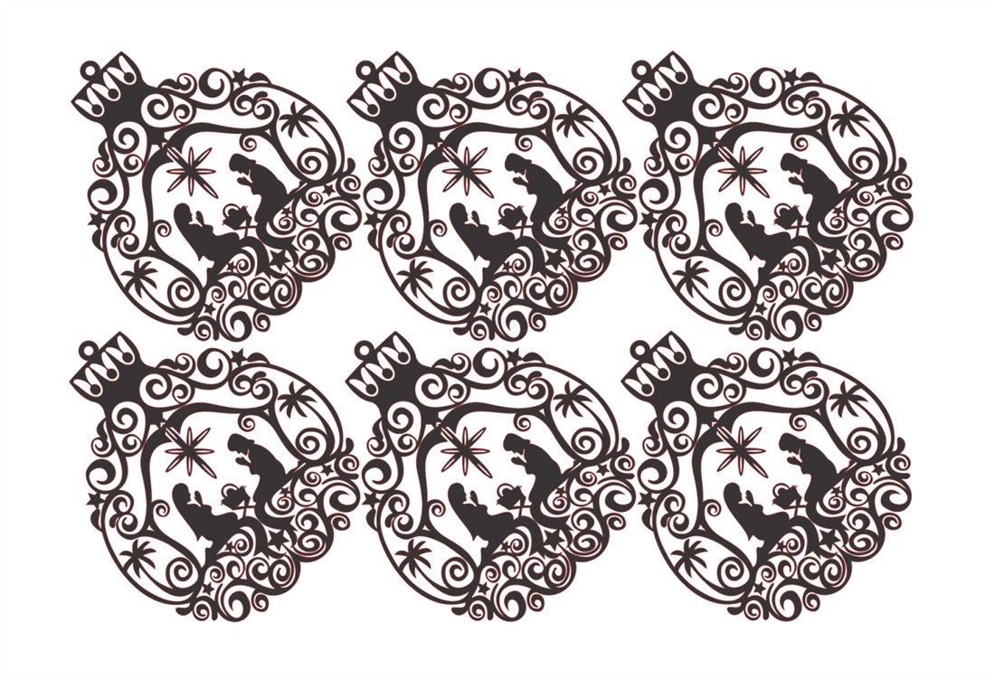 set de esferas nacimiento