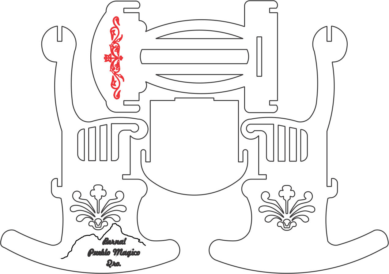 silla mecedora armable