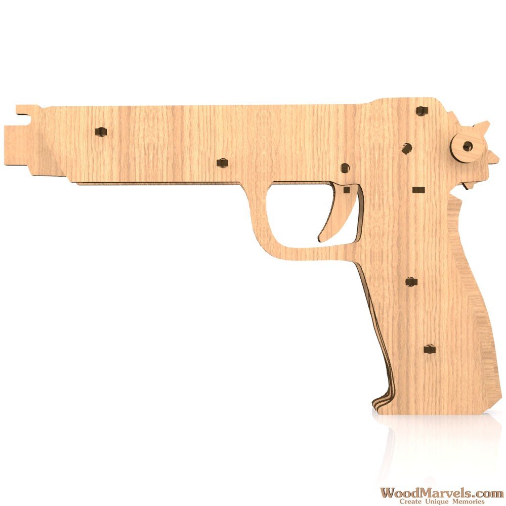 silueta de arma de fuego