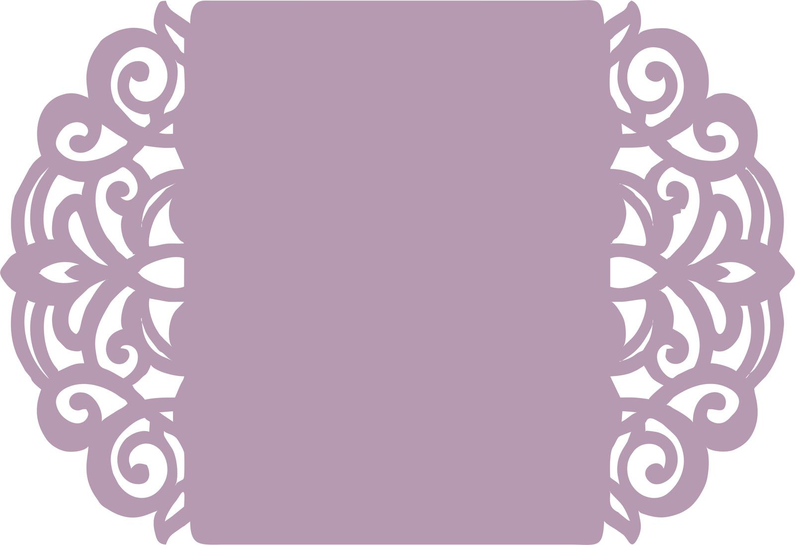 sobre para invitación semicircular