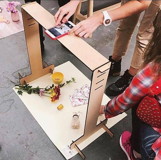 soporte para tomar fotos