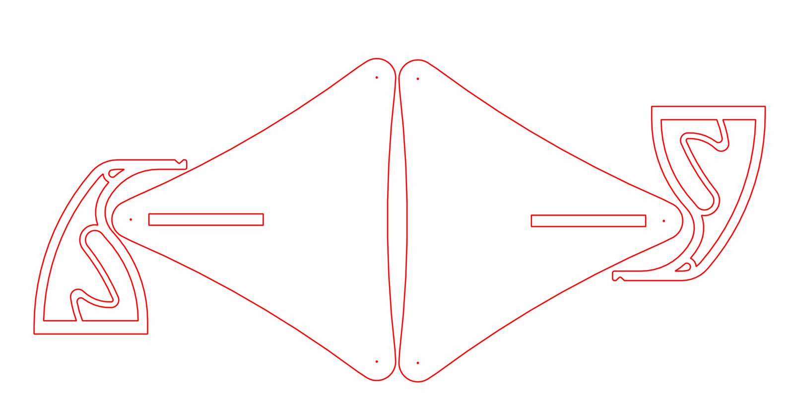 soporte triangular