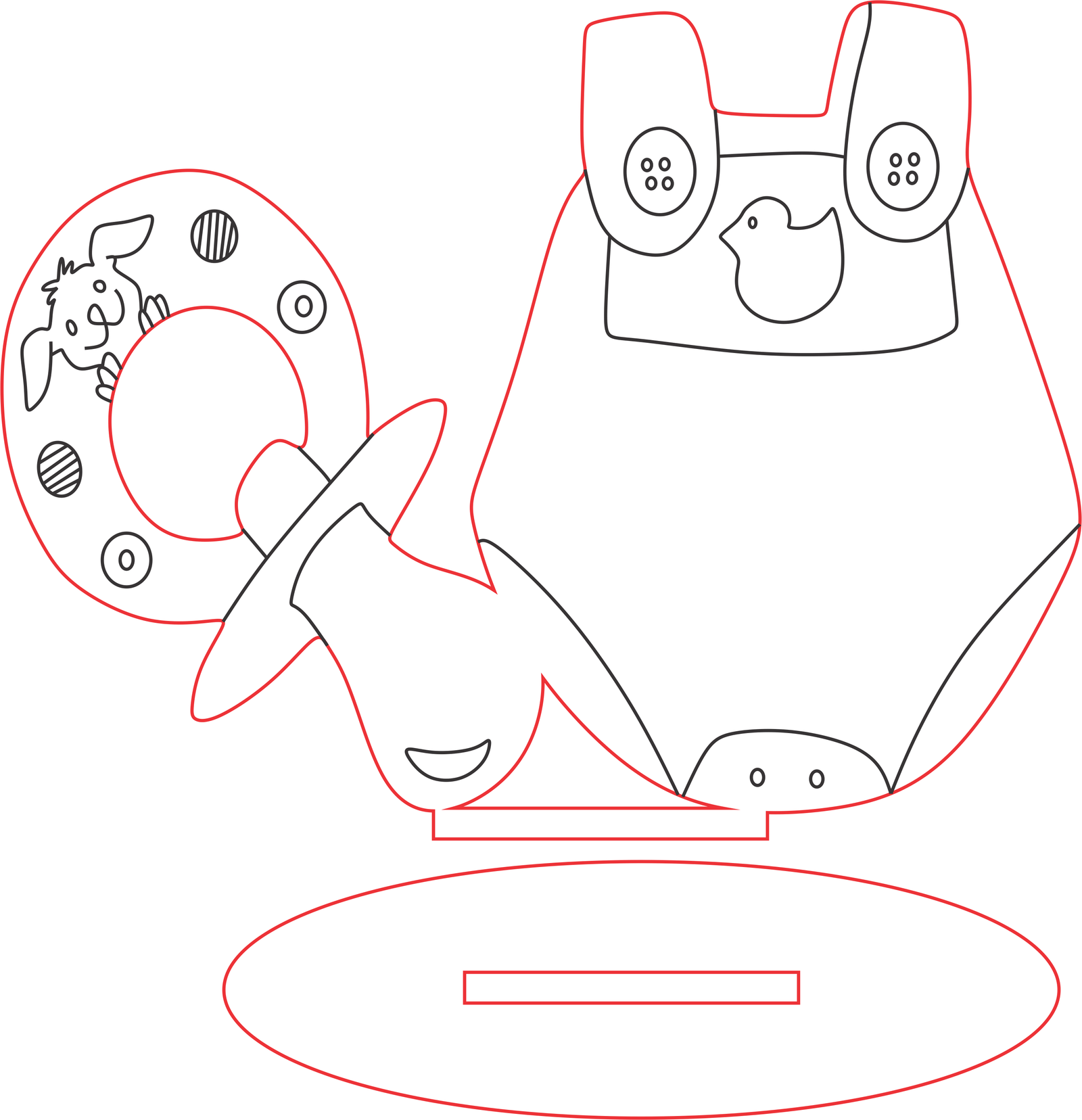 souvenir ropa de bebé