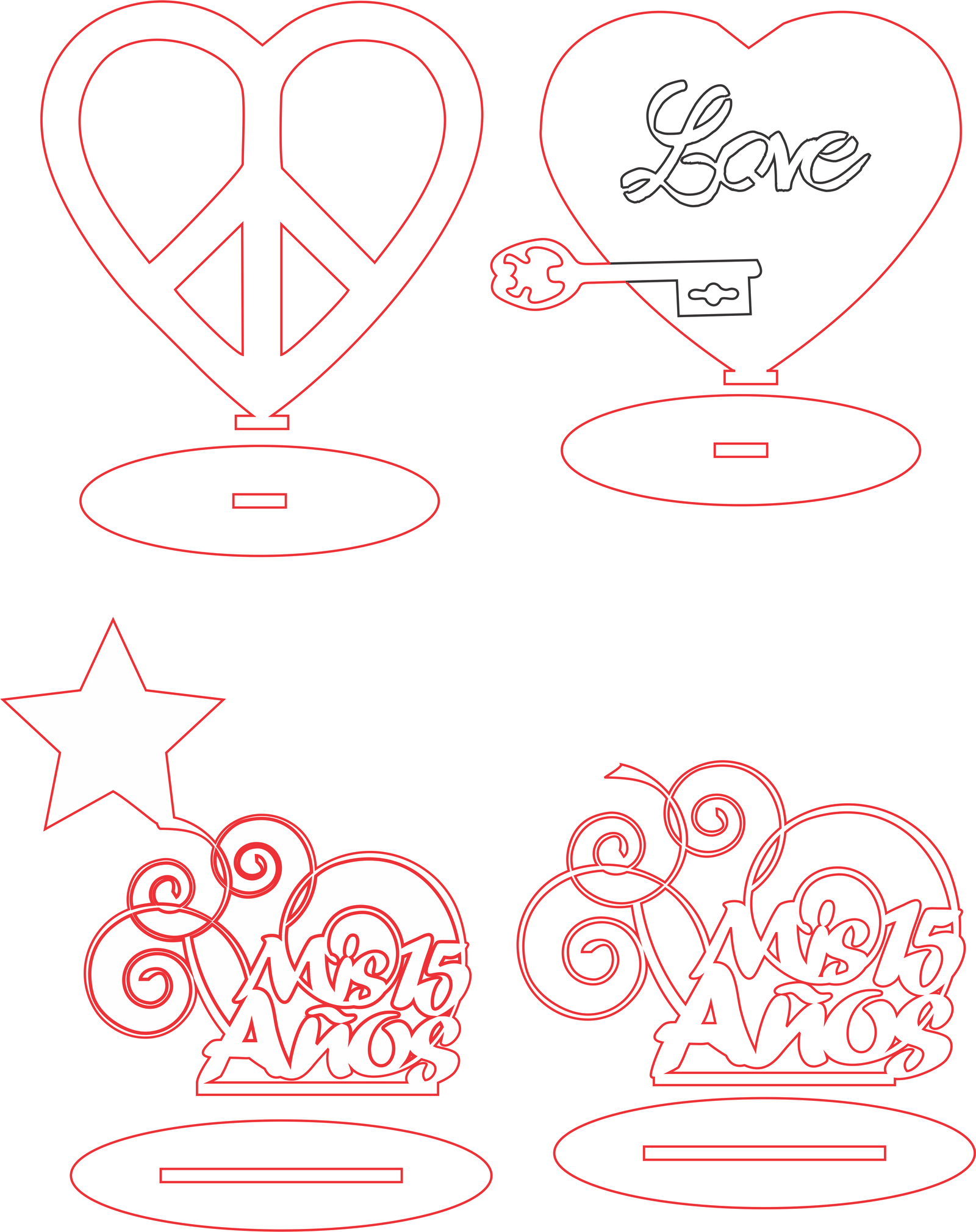 souvenirs mis 15 años