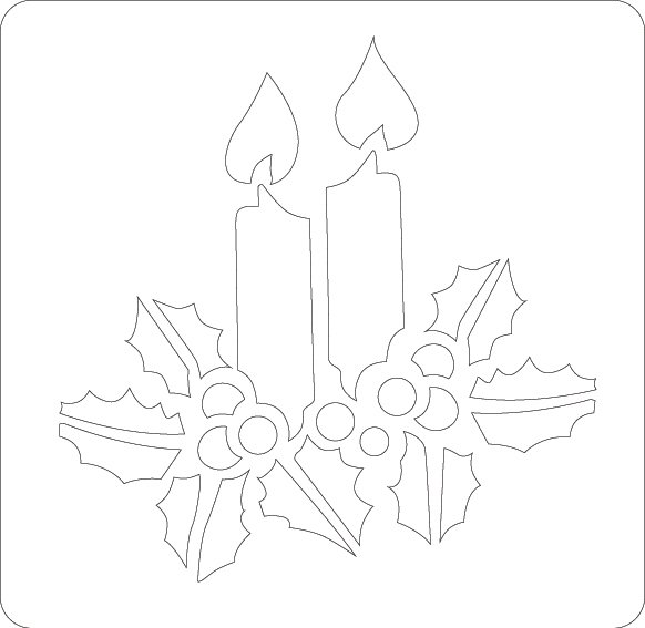 stencil velas
