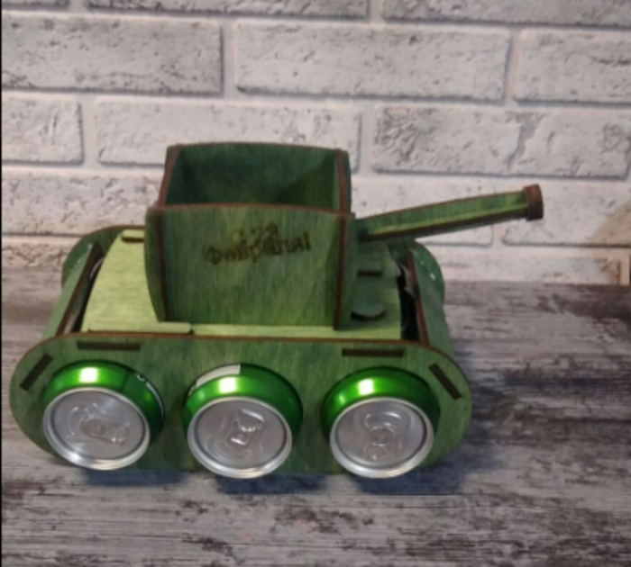 tanque militar para cerveza