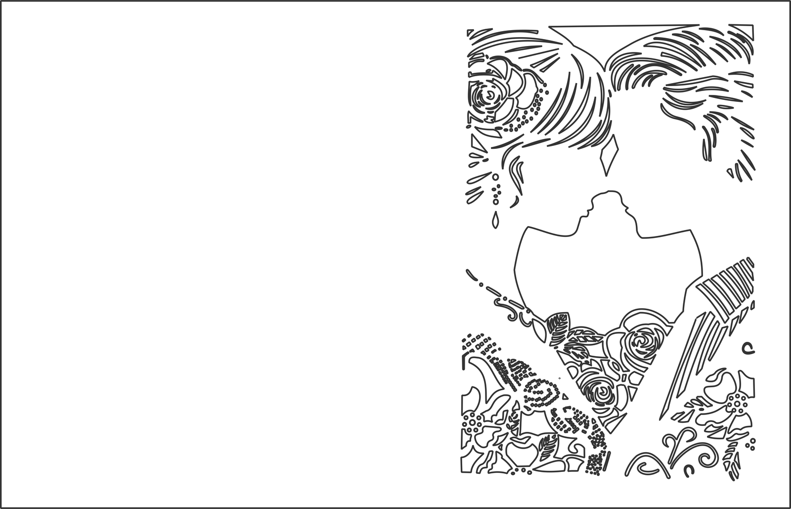 tarjeta de matrimonio