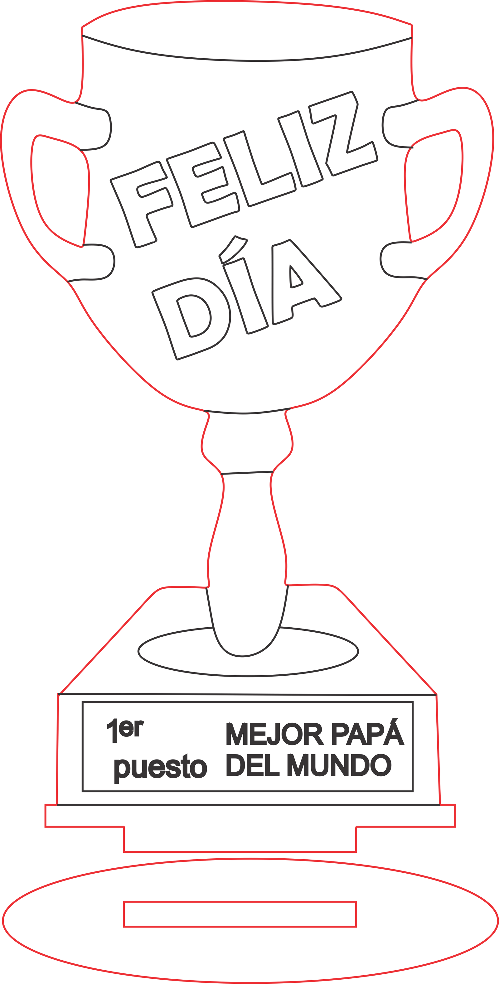 trofeo feliz día
