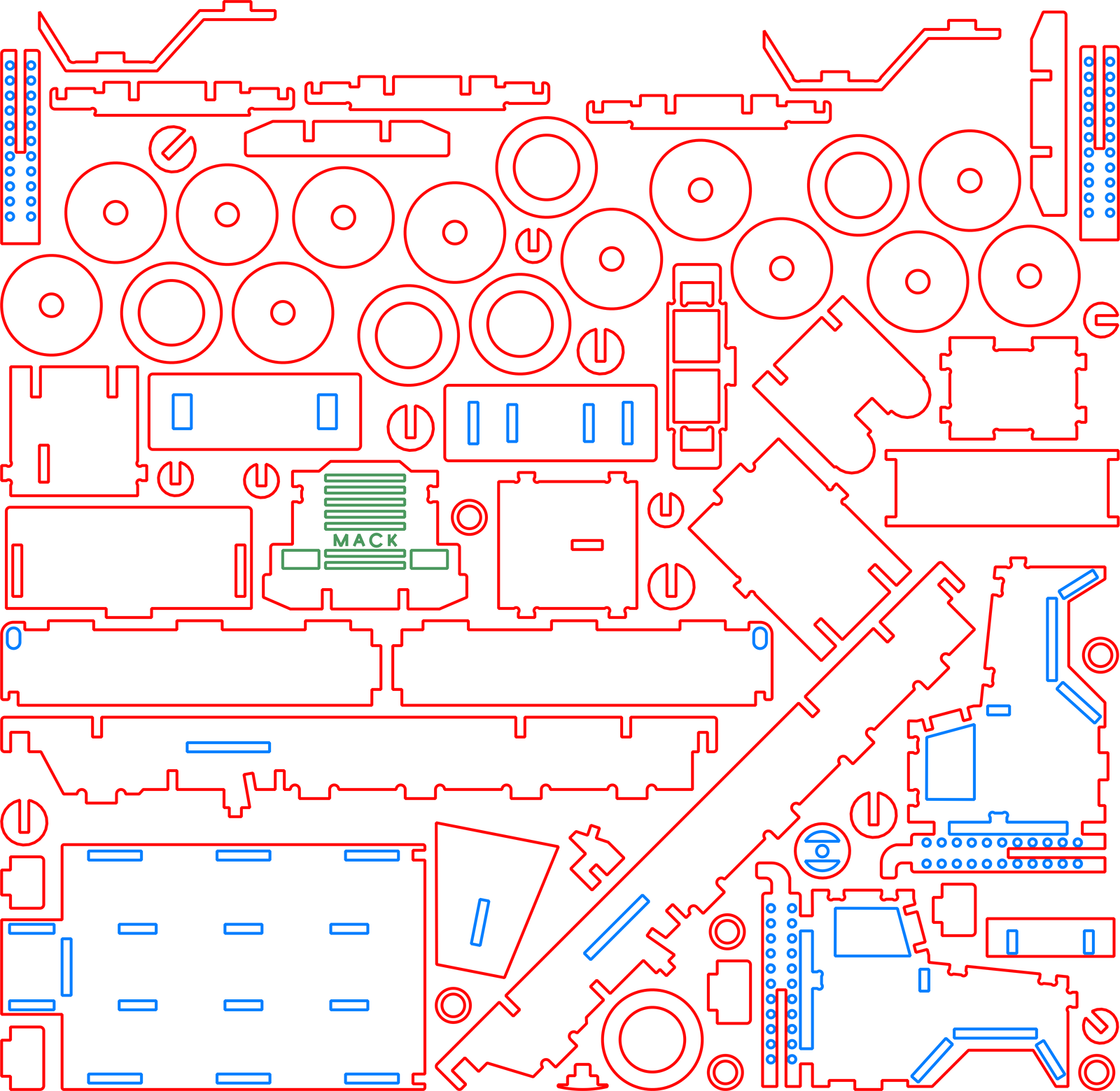 tráiler mack 3175mm