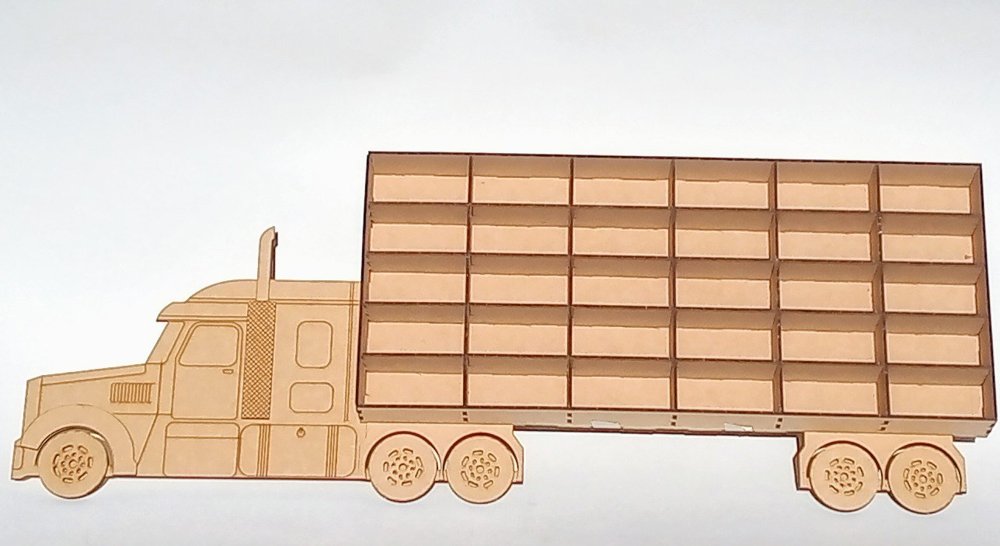 tráiler pequeño organizador