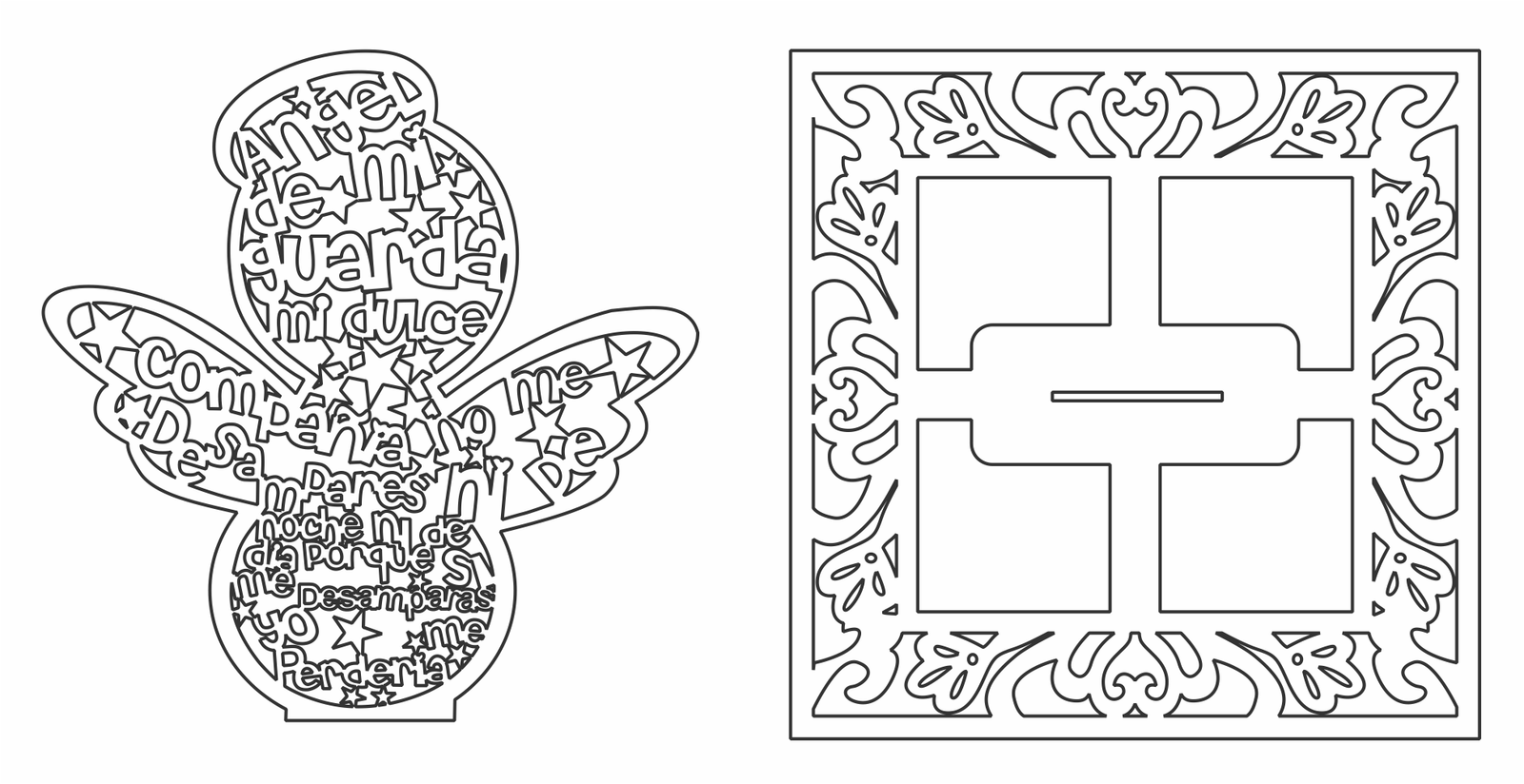 ángel de la guarda estrellas