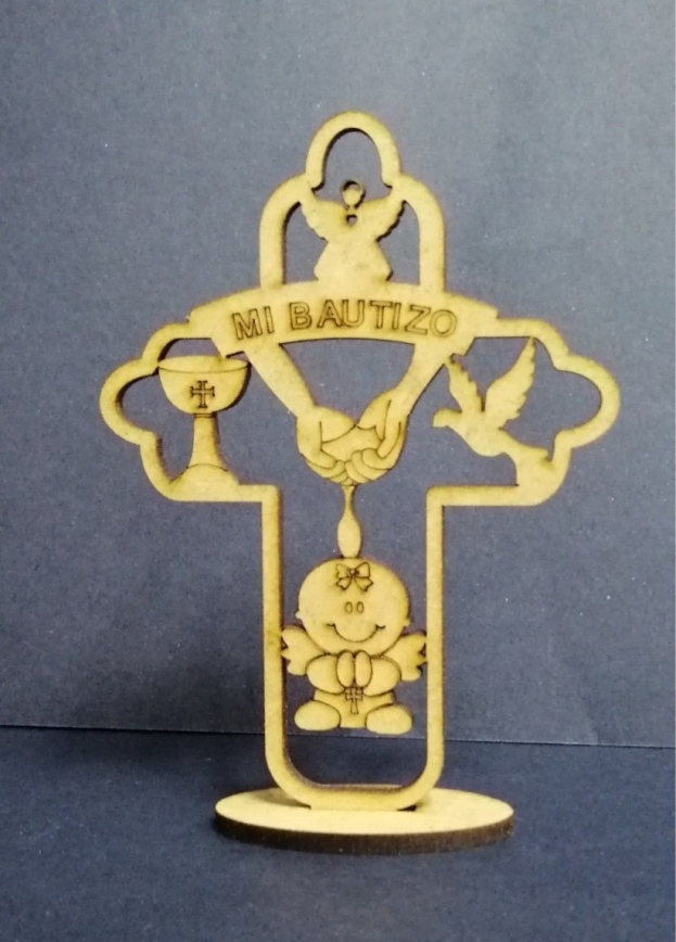 ángel recibiendo el bautismo