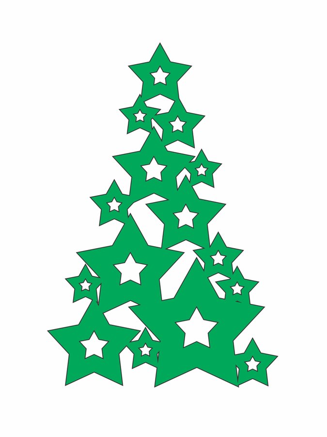 árbol de estrellas