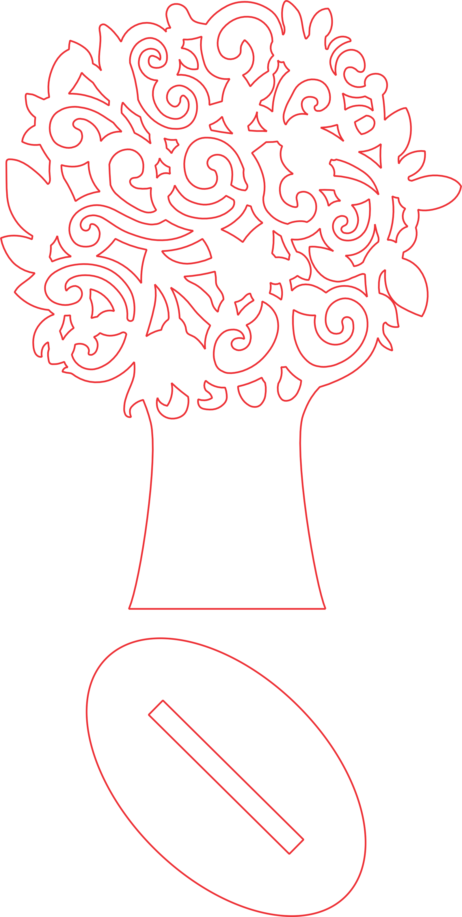 árbol pequeño de copa redonda