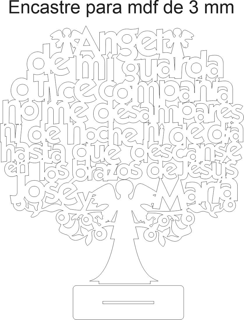 árbol ángel de la guarda